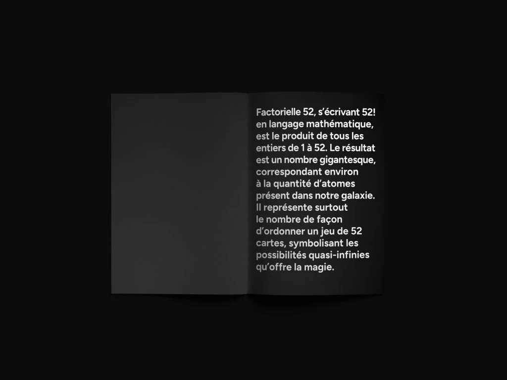 Brochure du Factorielle 52